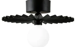Lampetter|Plafonder < Globen Lighting Omega Plafond/Vägglampa 35cm Svart