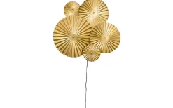 Vardagsrum|Hall & Trappa < Globen Lighting Omega Vägglampa 70cm LED 4,2W Borstad Mässing