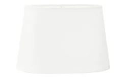 Ovala Lampskärmar-PR Home Omera Oval Lampskärm 32cm Franza Vit