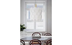 Stora Taklampor Ø50-69 Cm < By Rydens Omlott Taklampa 50cm Mässing/Vit