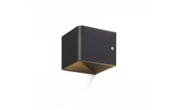 Hall & Trappa|Lampetter < Rendl Onyx Vägglampa Svart LED 5W 3000K