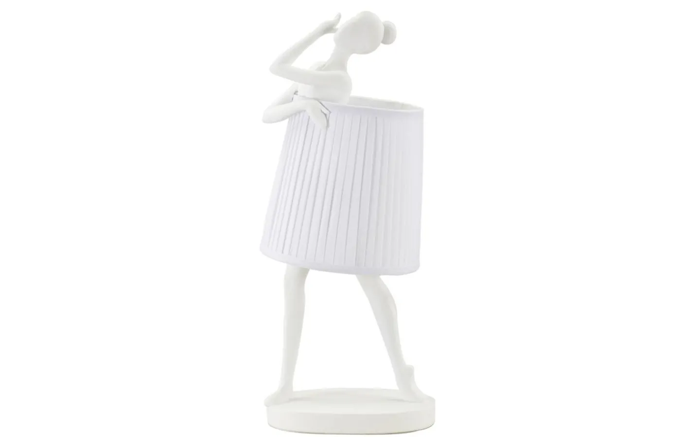 Bordslampor < Mauro Ferretti Optic Bordslampa Balett 62,5cm Vit