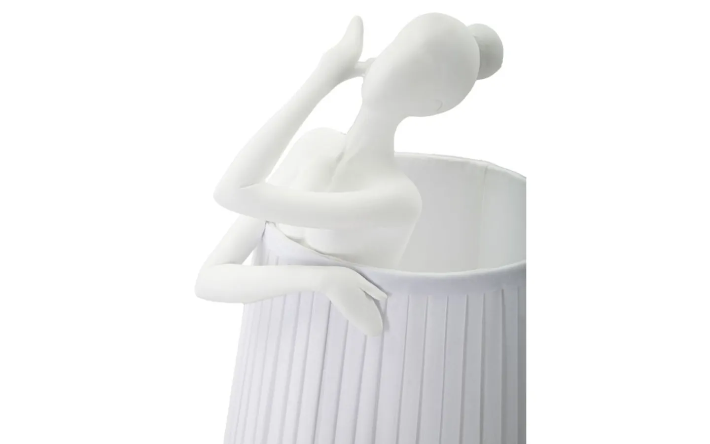 Bordslampor < Mauro Ferretti Optic Bordslampa Balett 62,5cm Vit