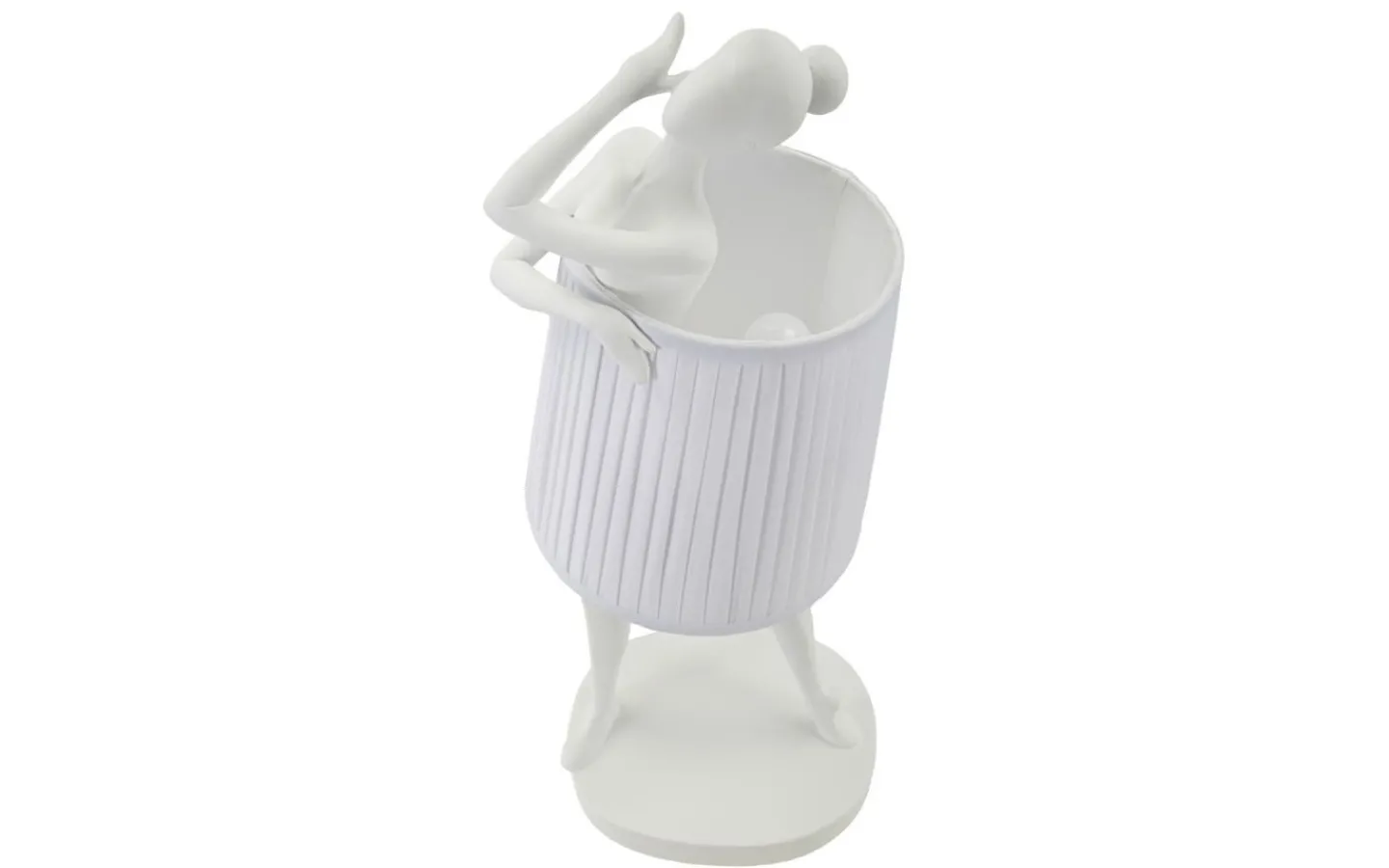 Bordslampor < Mauro Ferretti Optic Bordslampa Balett 62,5cm Vit