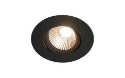 Infällda Spotlights Utomhus|230V Led Spotlights < Hidealite Optic G2 Quick ISO Spotlight 2700K 6W Svart IP44