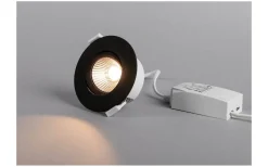 Infällda Spotlights Utomhus|230V Led Spotlights < Hidealite Optic G2 Quick ISO Spotlight 2700K 6W Svart IP44