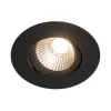 Infällda Spotlights Utomhus|230V Led Spotlights < Hidealite Optic Quick ISO Spotlight 4000K 6W Svart IP44