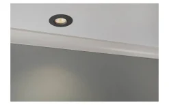 Infällda Spotlights Utomhus|230V Led Spotlights < Hidealite Optic Quick ISO Spotlight 4000K 6W Svart IP44