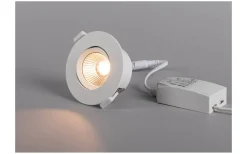 Infällda Spotlights Utomhus|230V Led Spotlights < Hidealite Optic Quick ISO Spotlight 4000K 6W Vit IP44