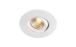 230V Led Spotlights-Hidealite Optic S Quick ISO 6-pack Spotlight Dim to Warm 4,5W Vit IP44