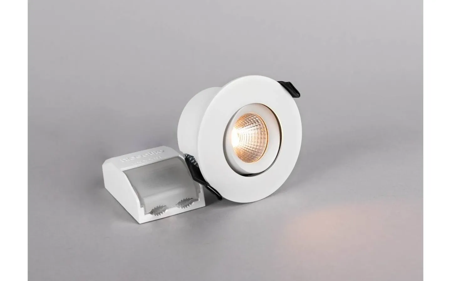 230V Led Spotlights-Hidealite Optic S Quick ISO Spotlight 2700K 4,5W Vit IP44