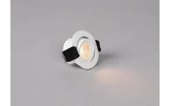 230V Led Spotlights-Hidealite Optic XS Tilt Spotlight 2700K 4W Vit IP44