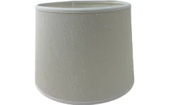 Enfärgade Runda Lampskärmar < Hallbergs Opulence Lampskärm Ø35cm Chalk