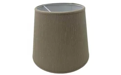 Enfärgade Runda Lampskärmar < Hallbergs Opulence Lampskärm Ø17cm Natur