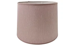 Enfärgade Runda Lampskärmar < Hallbergs Opulence Lampskärm Ø30cm Soft Pink
