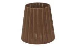 Enfärgade Runda Lampskärmar < Oriva Organza Lampskärm Ø14,5cm Brun