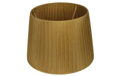 Enfärgade Runda Lampskärmar < Oriva Organza Lampskärm Ø30cm Champagne