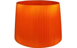 Enfärgade Runda Lampskärmar-Oriva Organza Lampskärm Ø50cm Orange