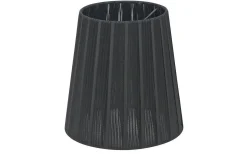 Enfärgade Runda Lampskärmar-Oriva Organza Lampskärm Ø17cm Svart