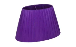 Ovala Lampskärmar-Oriva Organza Lampskärm Oval 22cm Lila