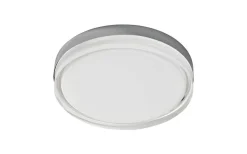 Badrumslampor Tak|Plafonder-ArmaturHantverk Ornö Plafond Ø28cm LED 3-Stegs DIM Krom IP44