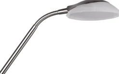 Uplight|Golvläslampor-Reality Orson Golvlampa LED i borstat stål