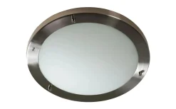 Badrumslampor Tak-ArmaturHantverk Orust Plafond Ø31cm Nickel IP54