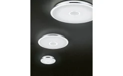 Plafonder-Trio Lighting Osaka Plafond LED 65cm krom
