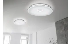 Plafonder-Trio Lighting Osaka Plafond LED 65cm krom