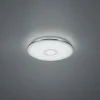 Plafonder-Trio Lighting Osaka Plafond LED 42cm krom
