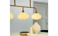 Avlånga Taklampor-Dyberg Larsen Ossett Taklampa 80cm Opal/Brons