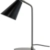Skrivbordslampor < Dyberg Larsen Oswald Skrivbordslampa 40cm Svart/Stål