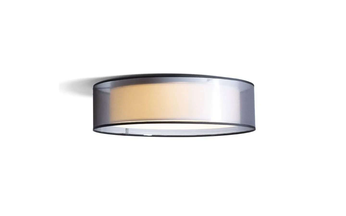 Plafonder < Rendl Otis Plafond 60cm Svart/Vit