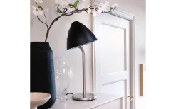 Bordslampor < Dyberg Larsen Oulu Bordslampa 47cm Svart/Borstad Stål