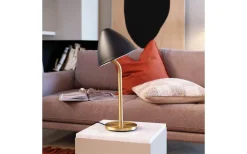 Bordslampor-Dyberg Larsen Oulu Bordslampa 47cm Svart/Mässing