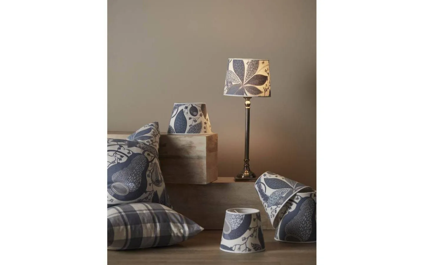 Ovala Lampskärmar-PR Home Oval Lampskärm 20cm Frank Ljusblå
