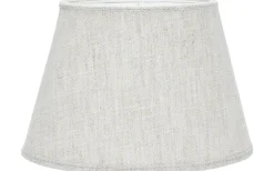 Ovala Lampskärmar-PR Home Oval Lampskärm 30cm Lin Ljusbeige
