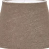 Ovala Lampskärmar < PR Home Oval Lampskärm 25cm Lin Mocka