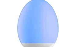 Nattlampor < Star Trading Oval Uppladdningsbar Nattlampa LED RGB+W 11cm