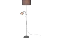Golvläslampor < Reality Owen Golvlampa E27+E14 grå