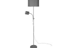 Golvläslampor < Reality Owen Golvlampa E27+E14 grå