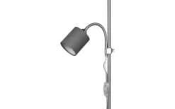 Golvläslampor < Reality Owen Golvlampa E27+E14 grå