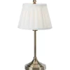 Bordslampor < Markslojd Oxford Bordslampa 43cm Offwhite/Antikmässing