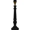Lampfötter-Hallbergs Oxford Lampfot 45cm E27 Antiksvart