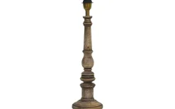 Lampfötter < Hallbergs Oxford Lampfot 54cm Åldrat Trä