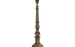 Lampfötter-Hallbergs Oxford Lampfot 62cm Åldrat Trä