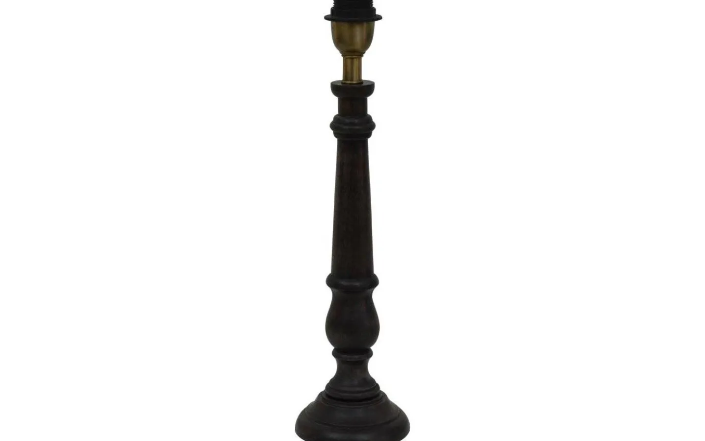 Lampfötter-Hallbergs Oxford S Lampfot 45cm E27 Brun