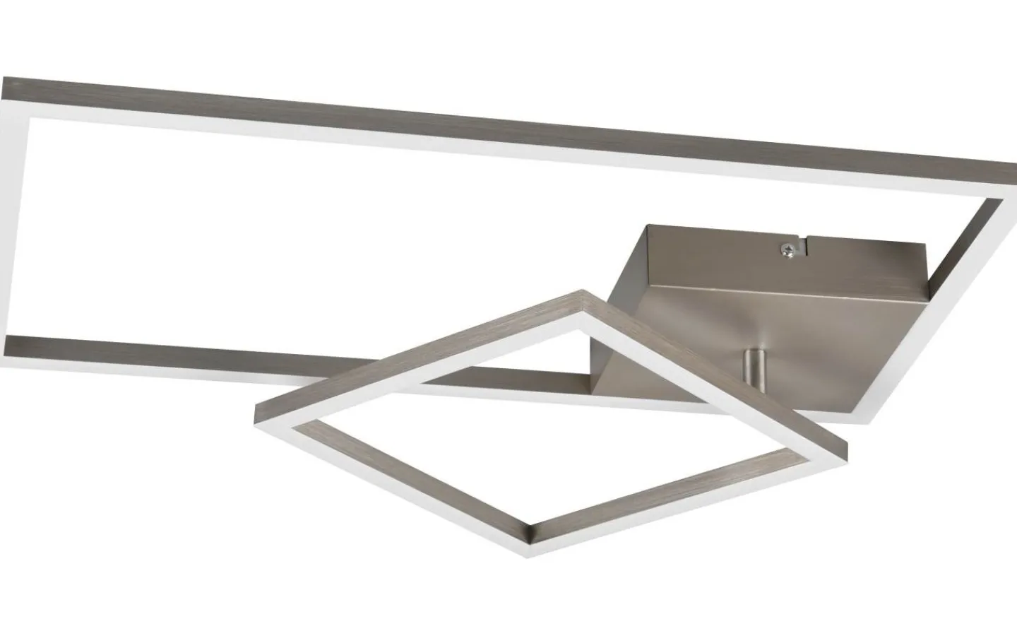 Plafonder-Reality Padella Plafond LED borstad stål 4000K