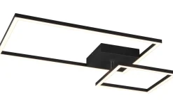 Plafonder-Reality Padella Plafond LED mattsvart 4000K