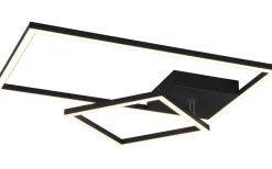 Plafonder-Reality Padella Plafond LED mattsvart 4000K